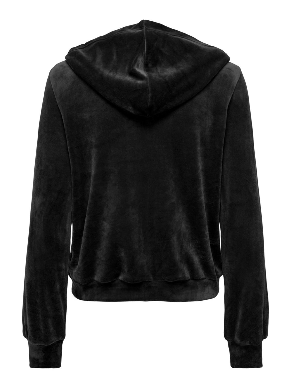 Only Kadın Fermuarlı Kadife Kapüşonlu Sweatshirt - 15299670 · 11