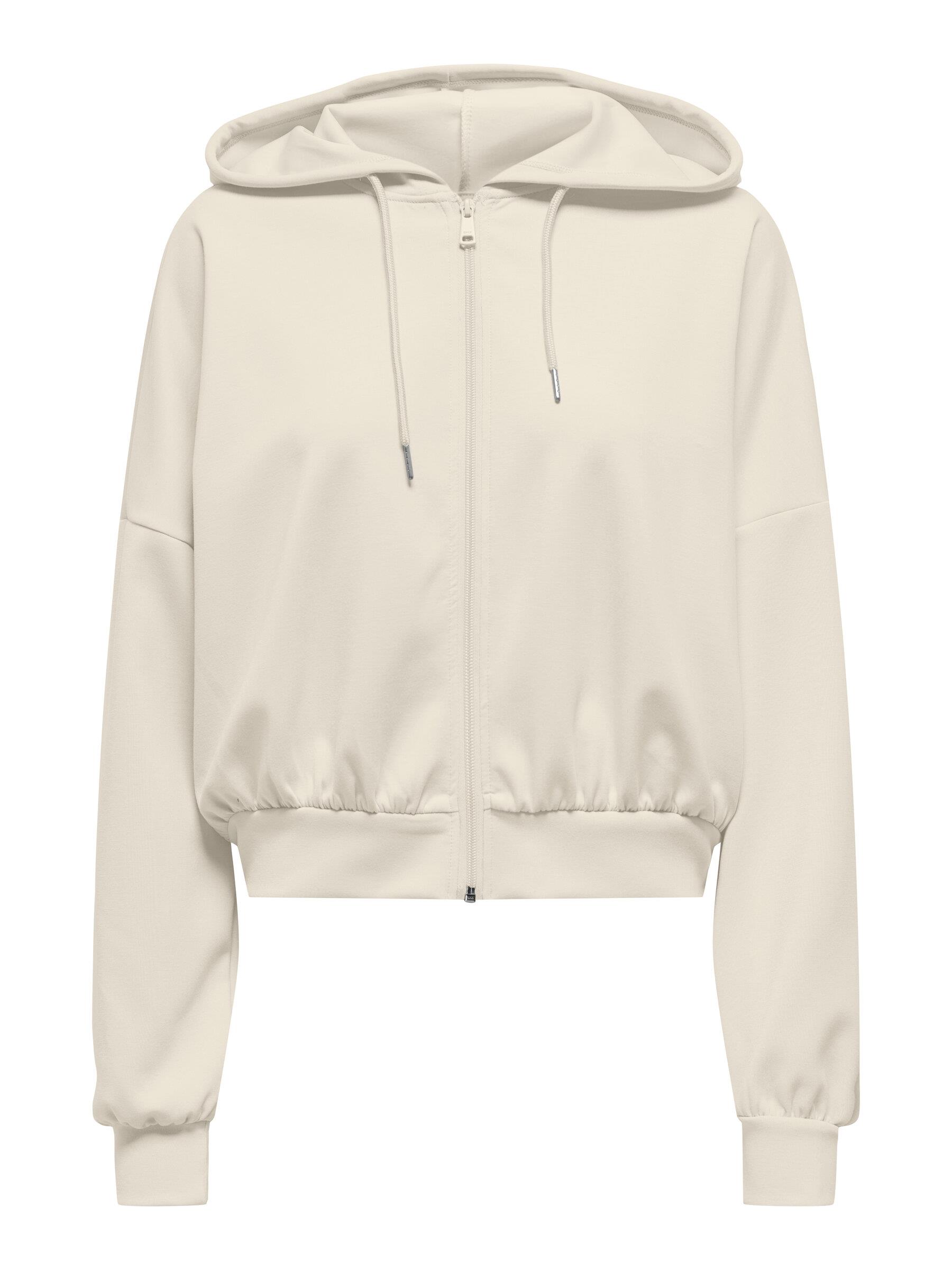 Only Kadın Kapüşonlu Fermuarlı Sweatshirt - 15339813 - Only - 15339813