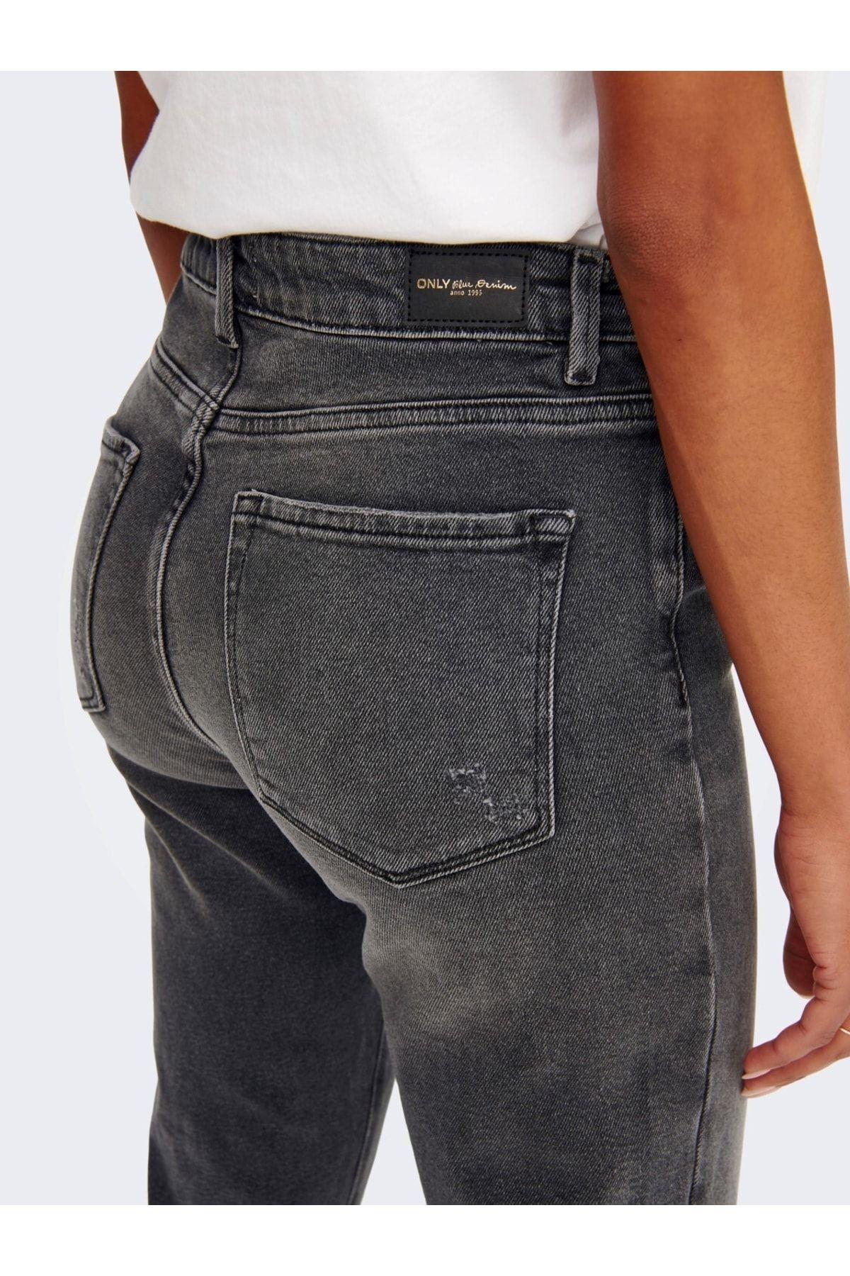 Only Kadın Likralı Gri Kot Pantolon - 15259634 · 32
