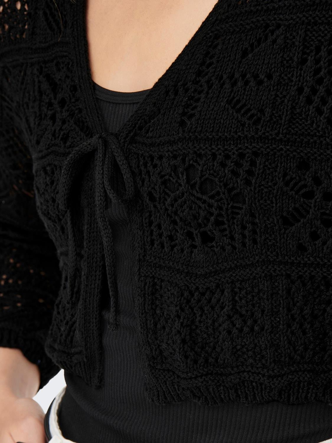 Only Kadın Triko Crop Hırka - 15257604 · 19