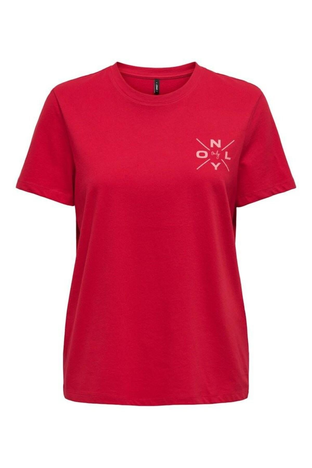 Only Regular Fit Lotta Kadın T-shirt - 15339251 · 3