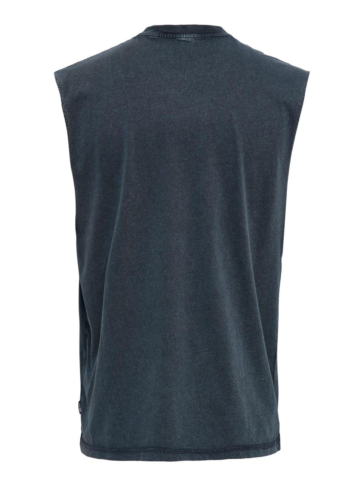 Only & Sons Erkek Kolsuz T-shirt Atlet - 22022649 · 14