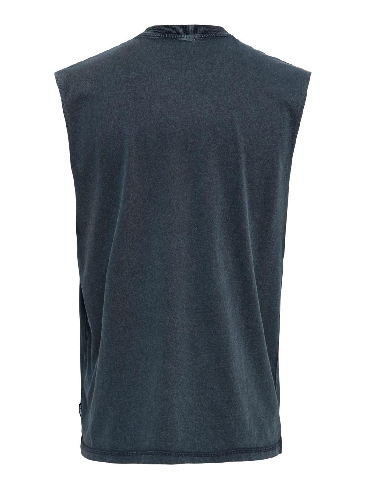 Only & Sons Erkek Kolsuz T-shirt Atlet - 22022649 · 16