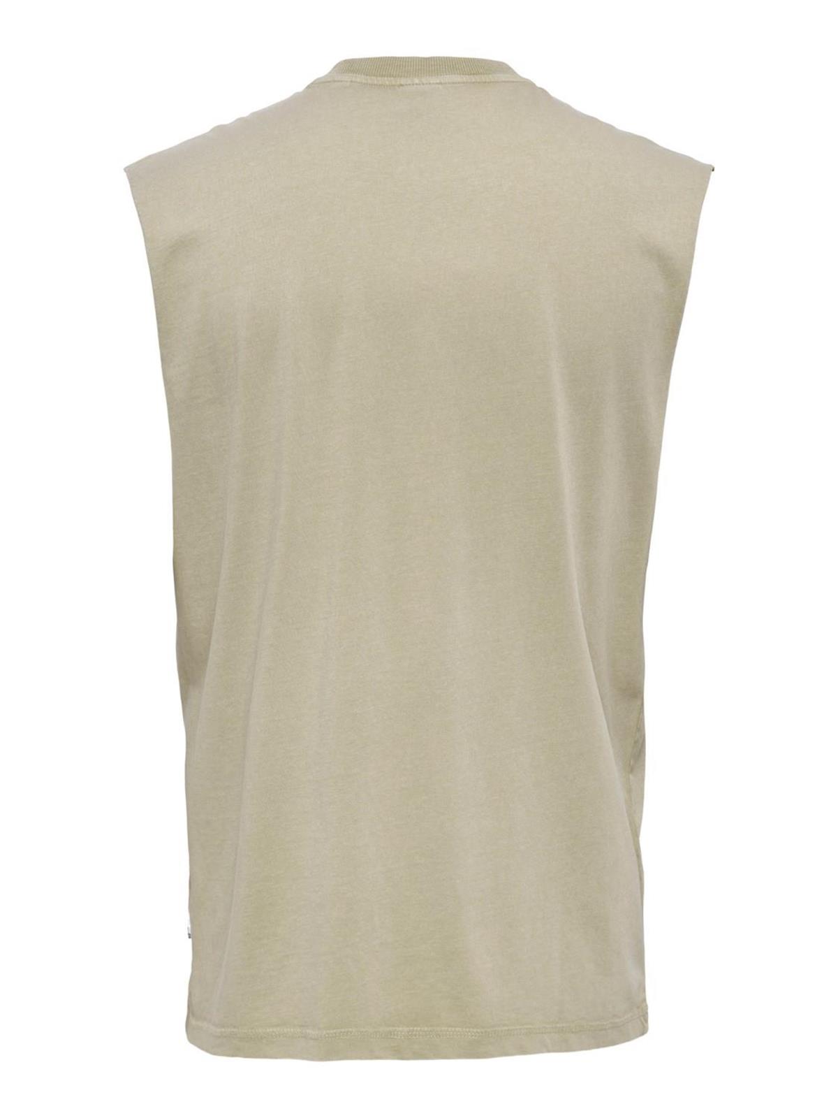 Only & Sons Erkek Kolsuz T-shirt Atlet - 22022649 · 11