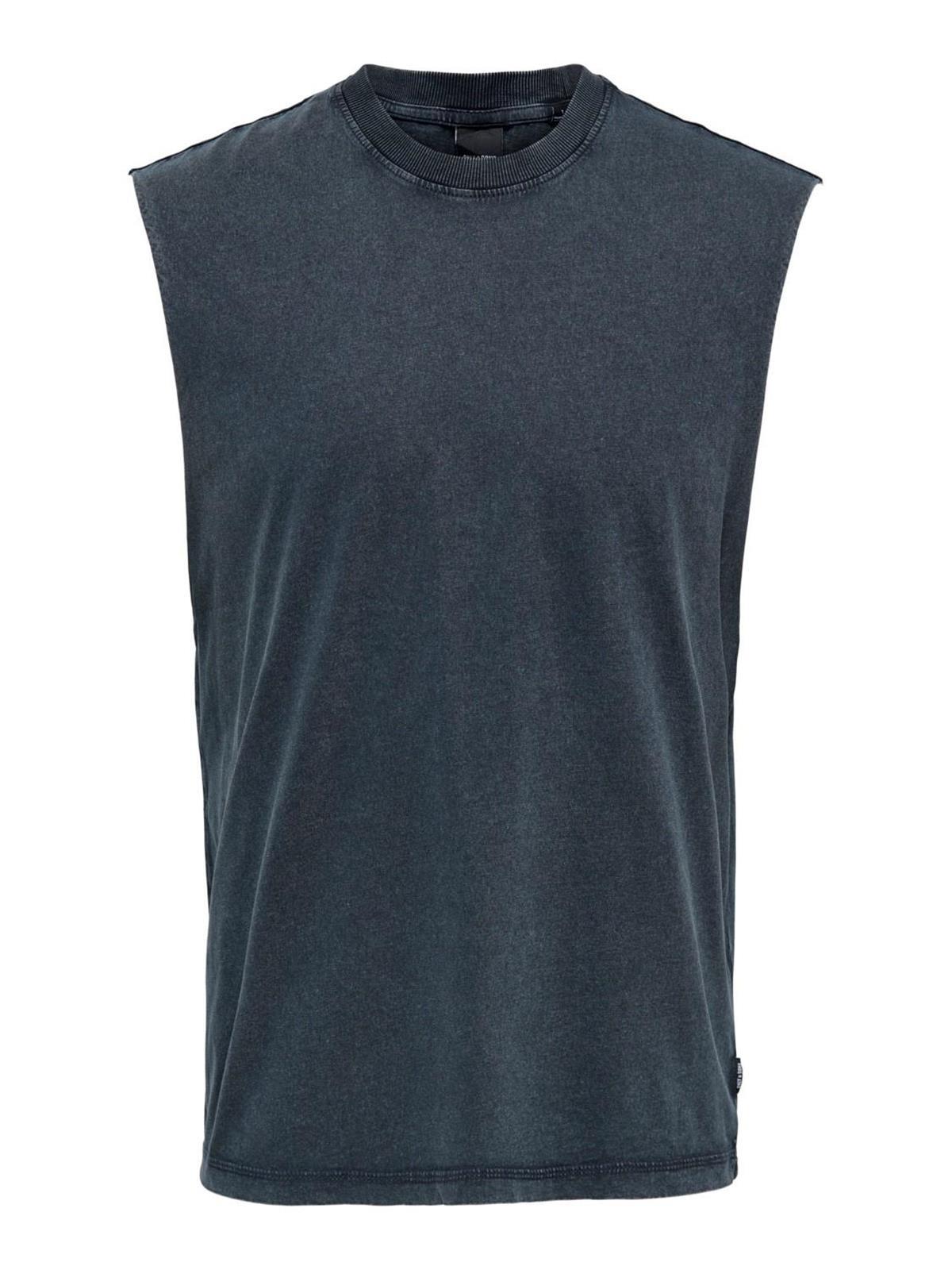 Only & Sons Erkek Kolsuz T-shirt Atlet - 22022649 · 10