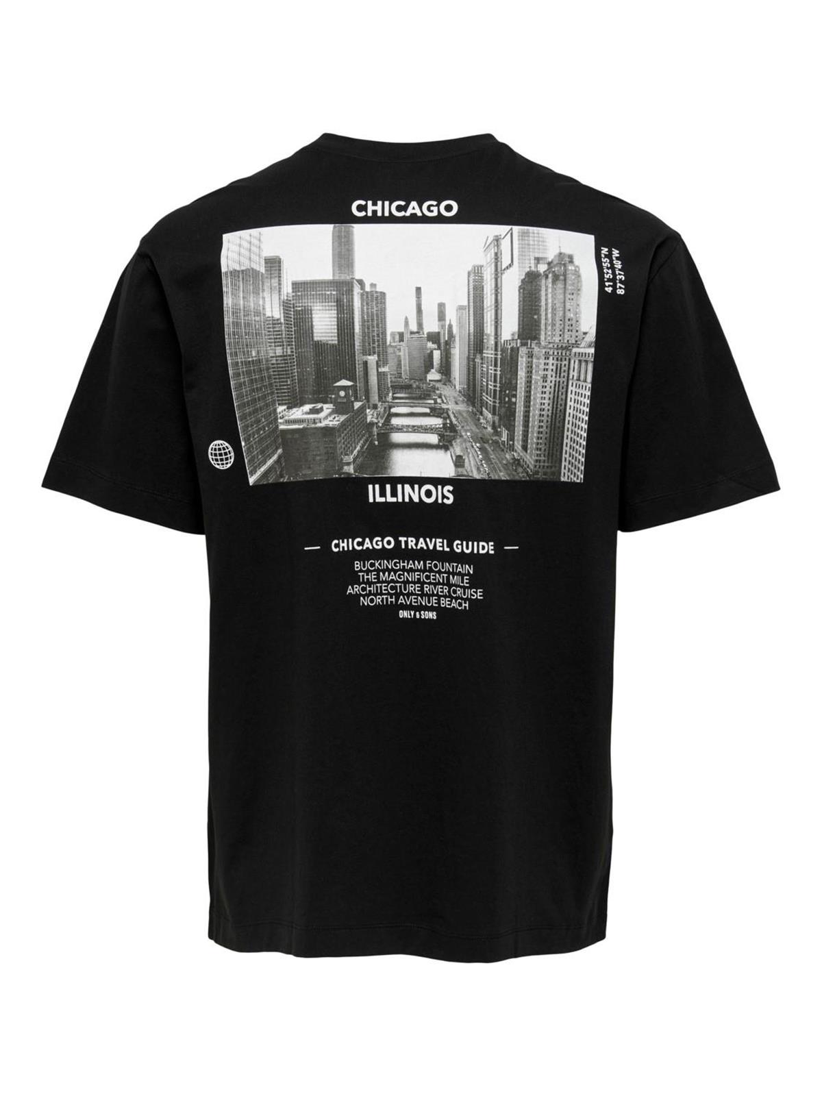 Only & Sons Erkek Sırt Baskılı Relax Fit T-shirt - 22022669 · 20