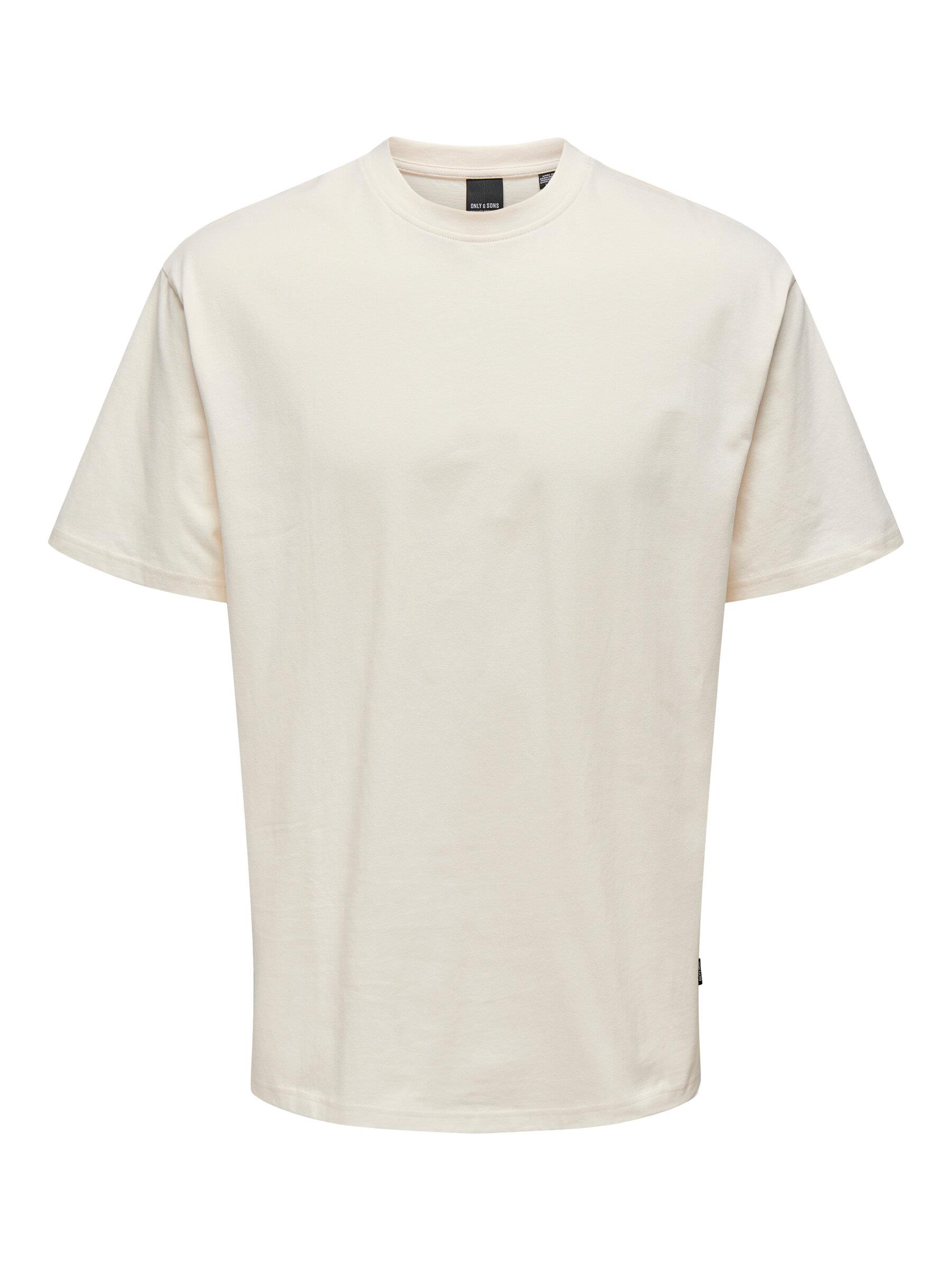 Only & Sons Erkek Yuvarlak Yaka Basic T-shirt - 22022532 - Only & Sons - 22022532