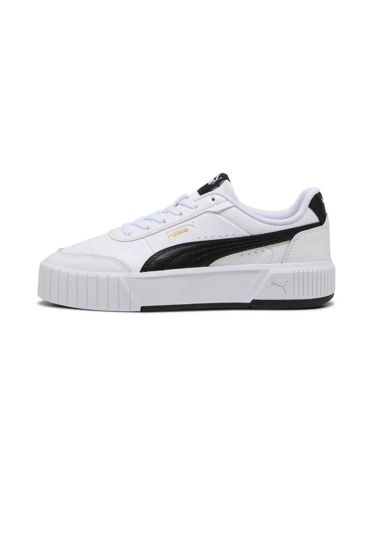 Puma Carina Mia Kadın Beyaz Spor Ayakkabı Sneaker - 402637-02 - Puma - 402637-1