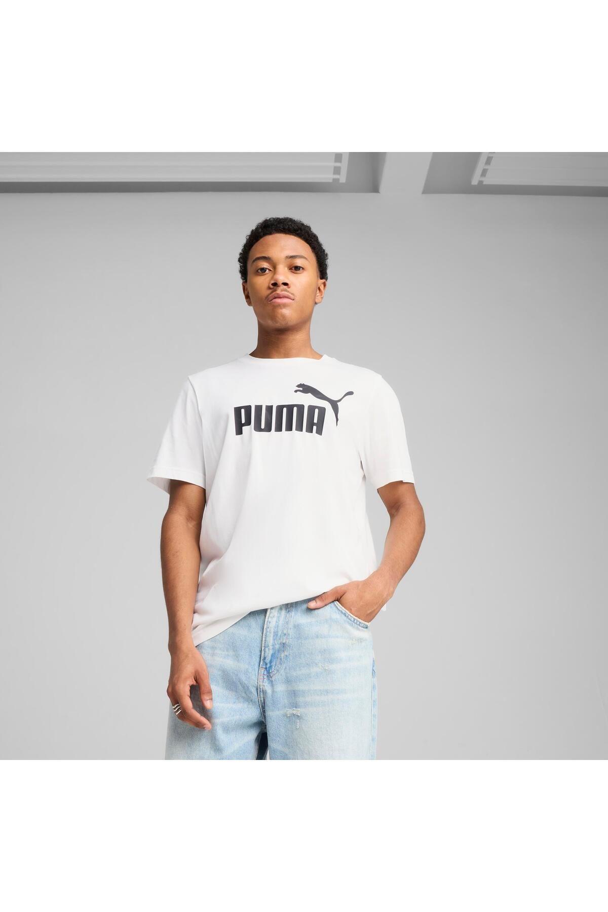 Puma Erkek ESS No. 1 Logo Tee Spor T-Shirt - 68253202 - Puma - 68253399