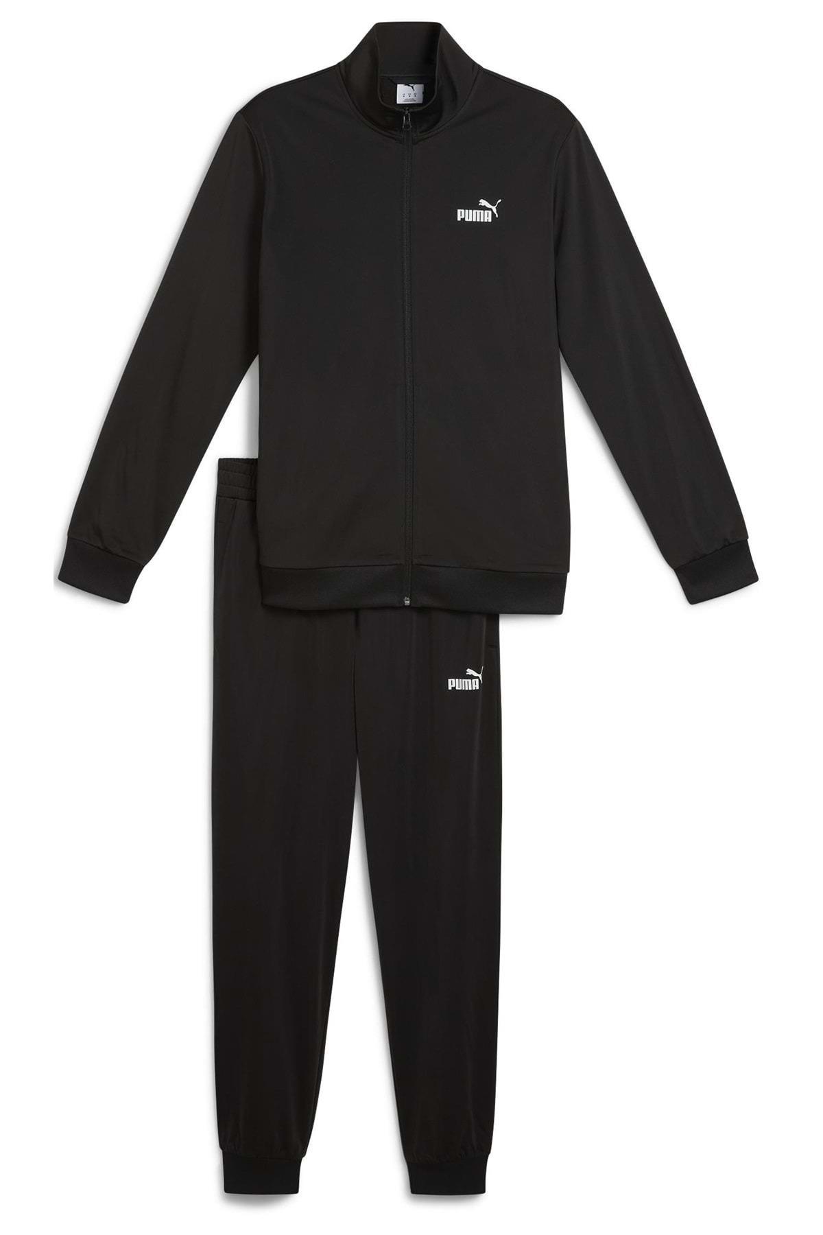 Puma Erkek Fermuarlı Siyah Eşofman Takımı - 68484701 - Puma - 68484701