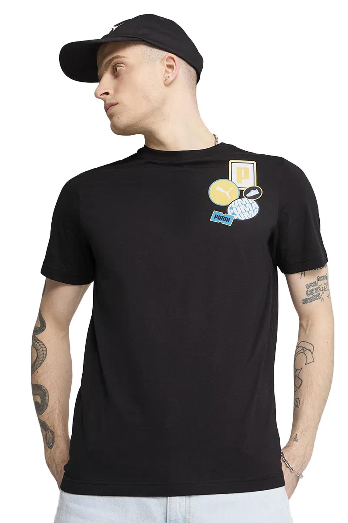 Puma Erkek Graphics Icon Tee Spor T-Shirt - 68482902 - Puma - 68482902