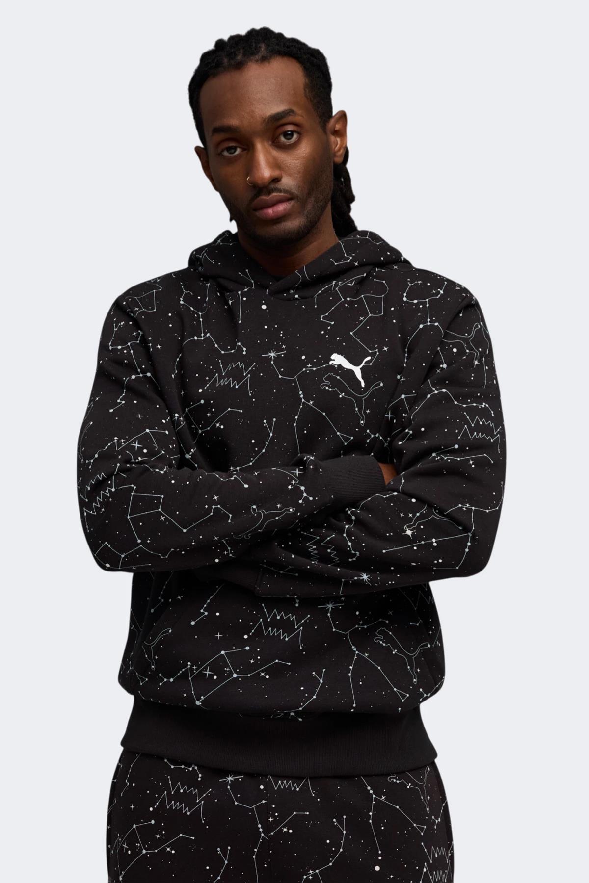 Puma Erkek Hoopaverse Pullover Hoodie Sweatshirt - 63290902 - Puma - 63290902