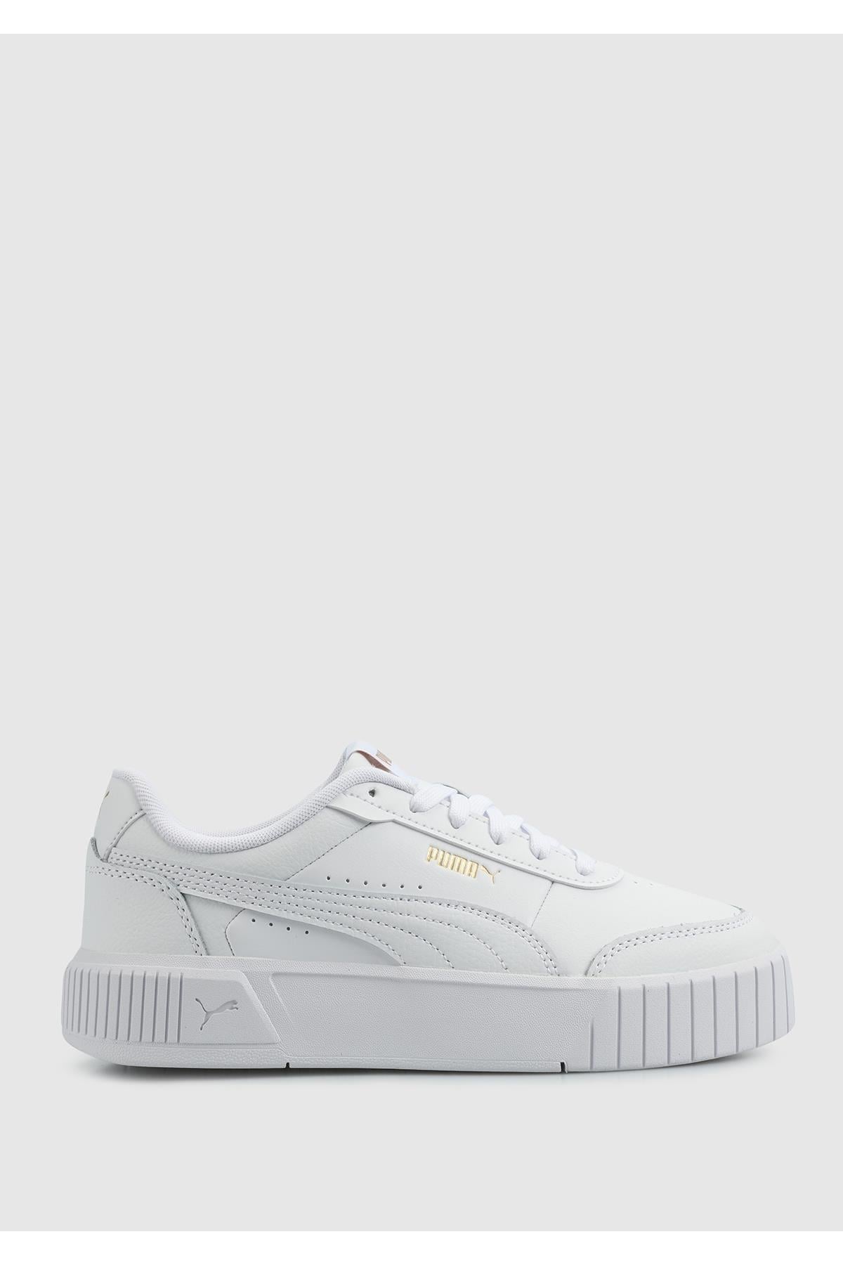 Puma Kadın E6 Carina Mia Beyaz Sneaker Ayakkabı - 40263706 - Puma - 40263706