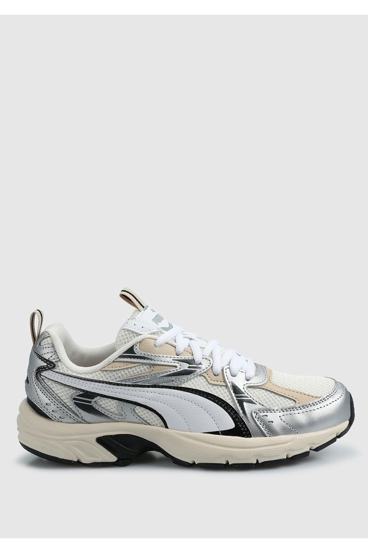Puma Unisex Milenio Tech Beyaz Sneaker - 39232204 - Puma - 39232204