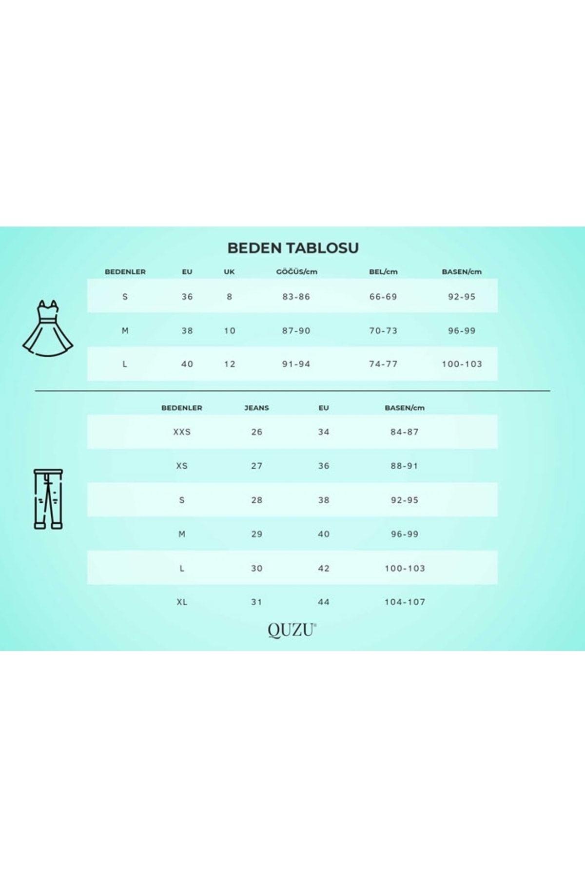 Quzu Kadın Beyaz Basic Bluz T-shirt - 15Y60009-02 · 17