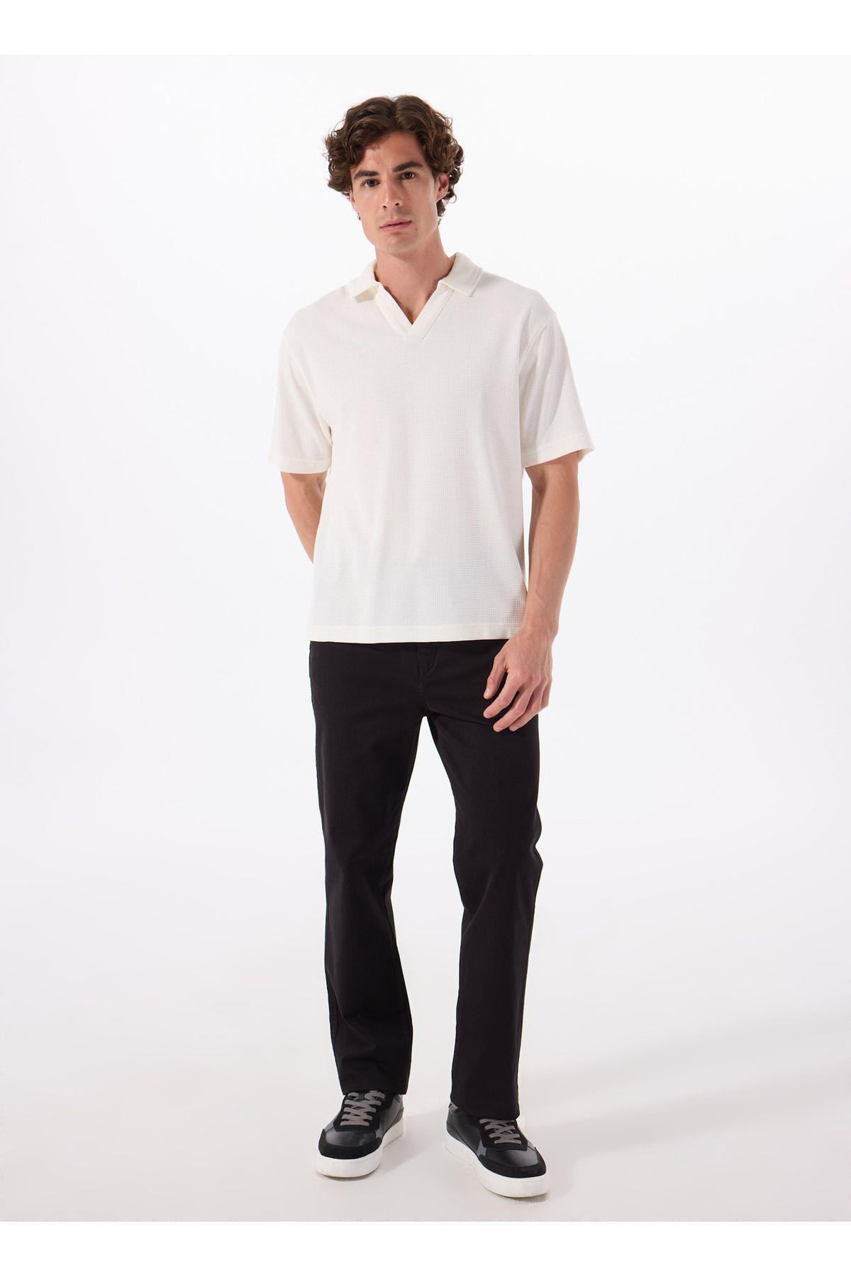 Wrangler Normal Bel Slim Fit Siyah Erkek Chino Pantolon Chino Pantolon - WM01003001 - Wrangler - 5003142828
