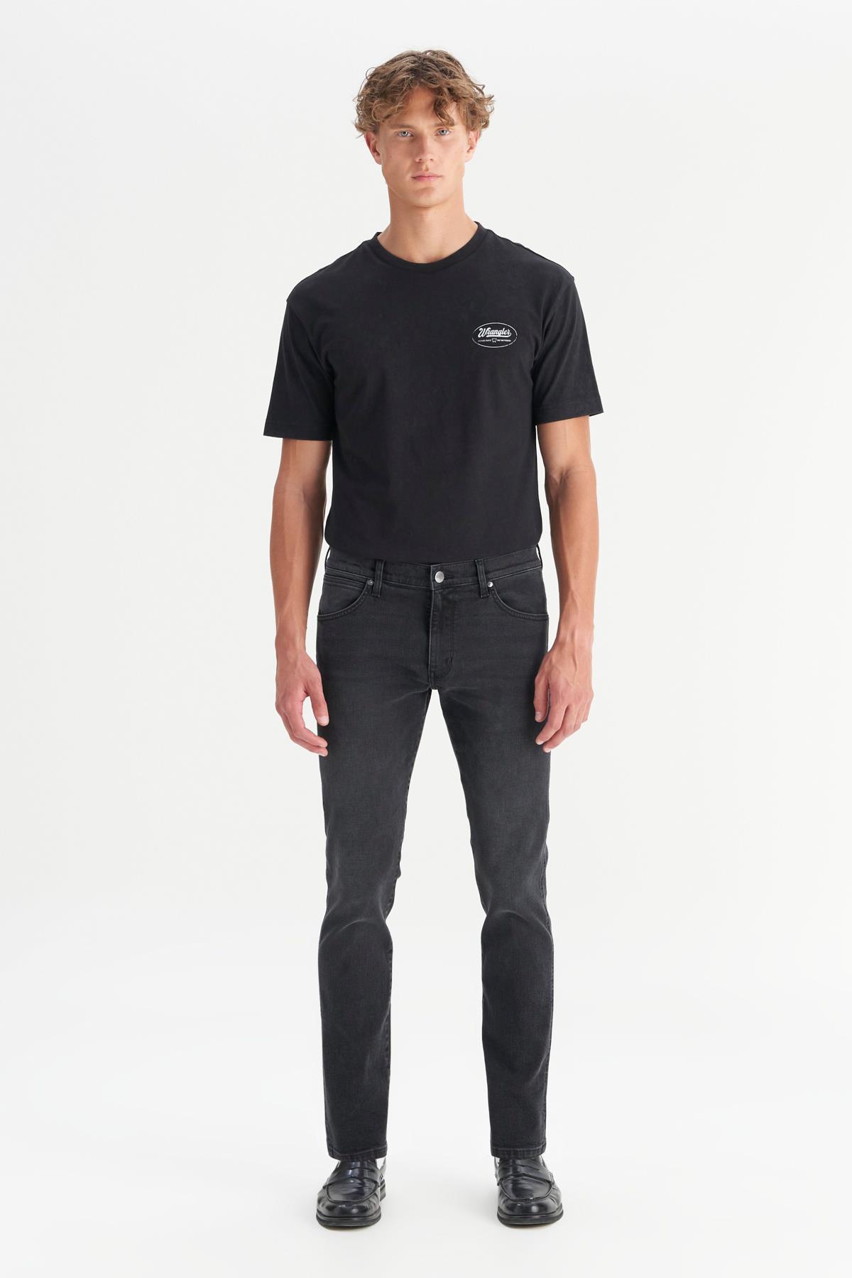 Wrangler Pamuklu Slim Tapered Fit Cepli Esnek Jean Kot Denim Pantolon - MW18S02958 - Wrangler - MW18S02958