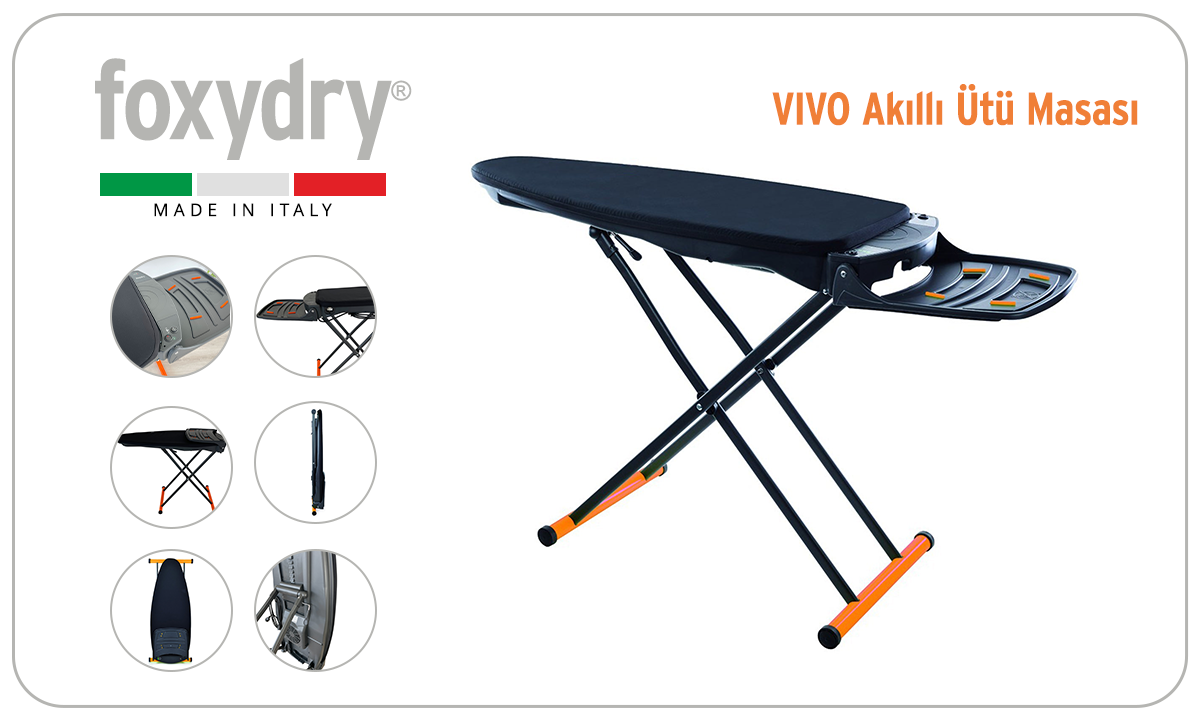 Foxydry VIVO Akıllı Ütü Masası