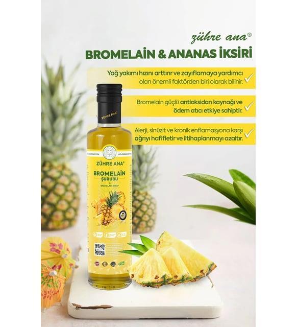  ZÜHRE ANA BROMELAİN ŞURUBU(250ML)