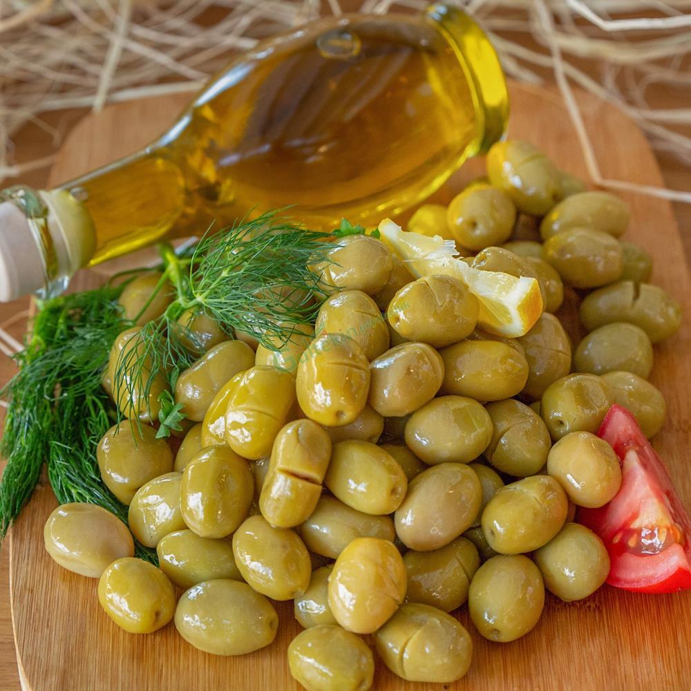 KIRMA YEŞİL ZEYTİN (1 KG)