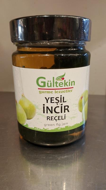 GÜLTEKİN YEŞİL İNCİR REÇELİ 400 GR