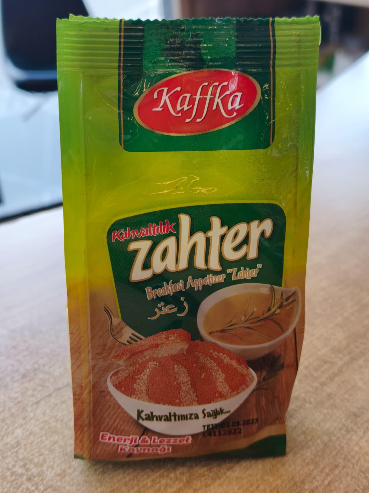 KAFFKA ZAHTER   250 GR