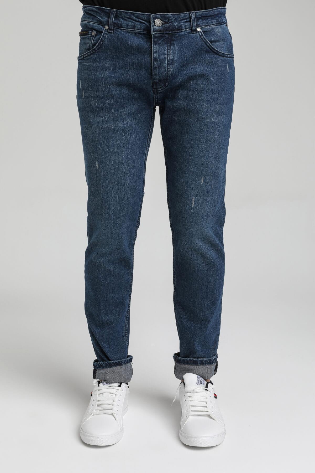 New World Polo Jean Mavi Slim Fit Jean 23SSM40001