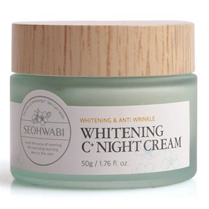Seohwabi Whitening C+ Night Cream - Lekeli Ciltler İçin Aydınlatıcı Gece Kremi