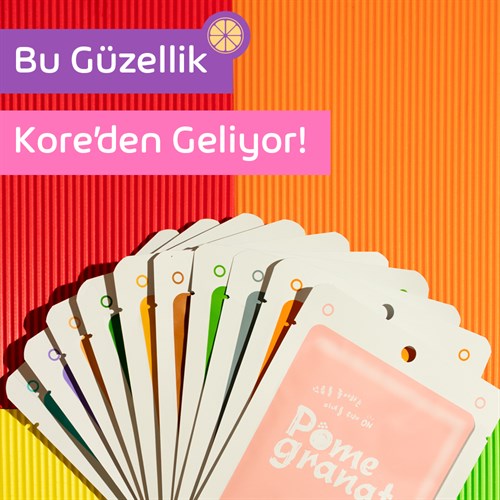 Mjcare 10'lu Karışık Yüz Maskesi  Kare