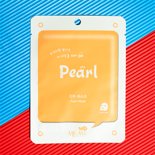 Mjcare On Pearl Mask - İnci Özlü Yüz Maskesi Yakın