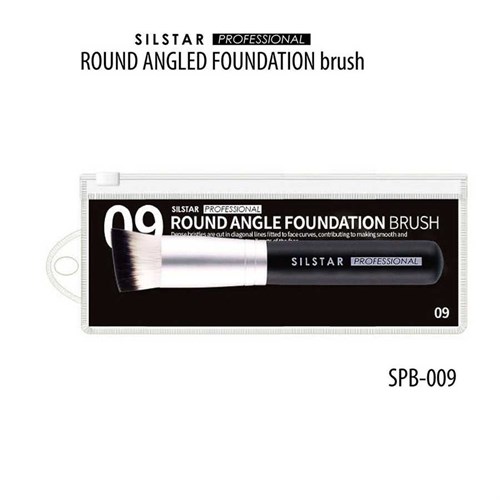 Silstar RoundAngled Foundation-Açılı Fondöten Fırça Paketi