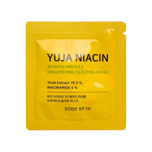 Yuja Niacin Brightening Sleeping Mask 1,5g
