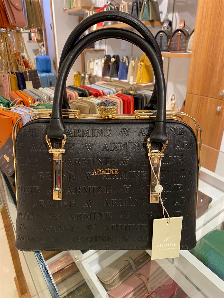 Armine Siyah Lazer Çanta 339