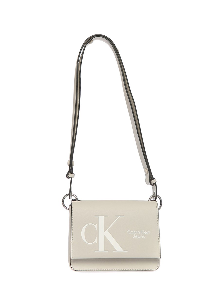 Calvin Klein Bej Kadın Çapraz Çanta