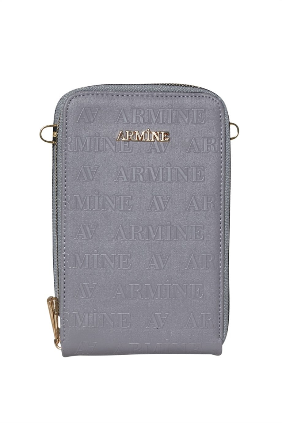 Armine Gri Lazer Çanta 291