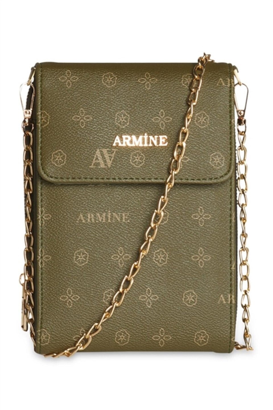 Armine Haki Baskılı Çanta 266