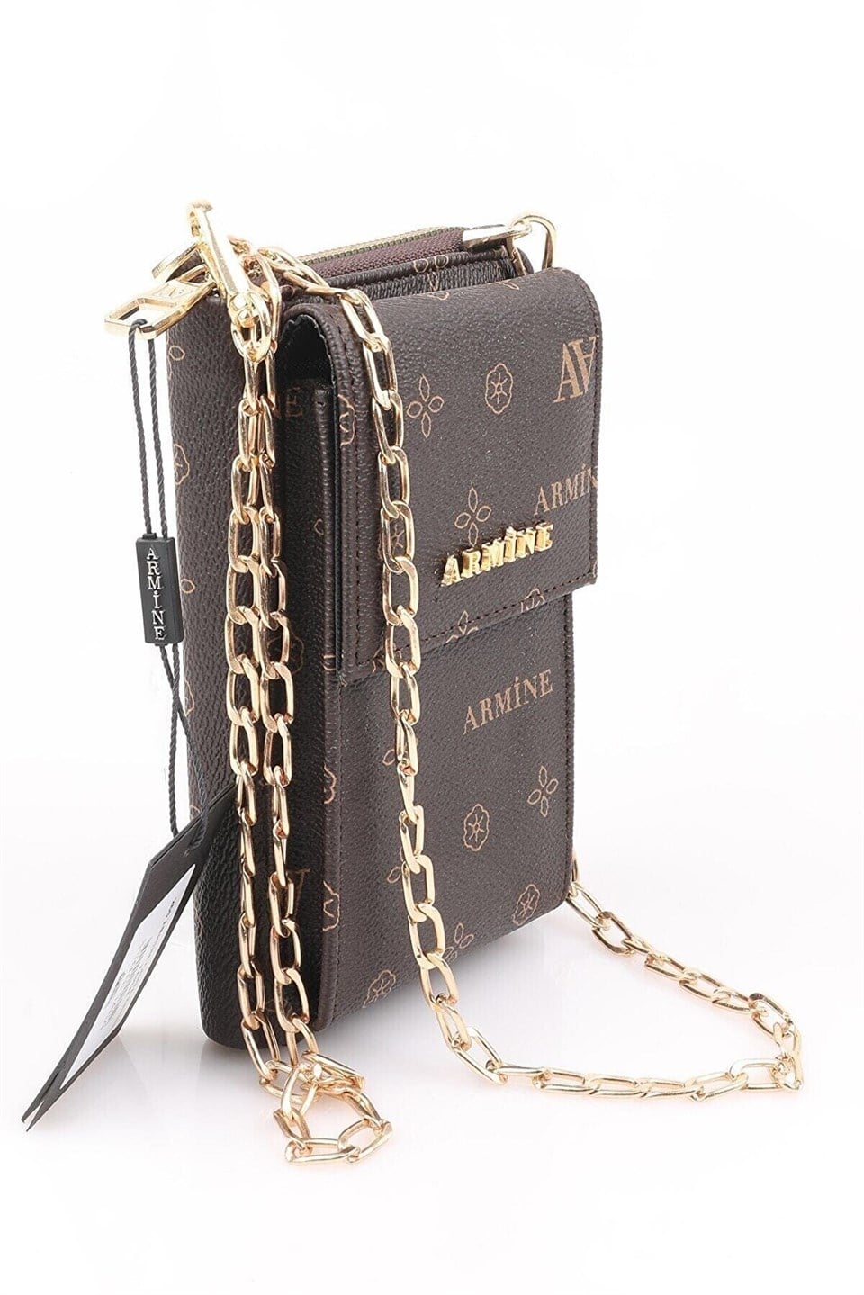 Armine Kahverengi Baskılı Çanta 265