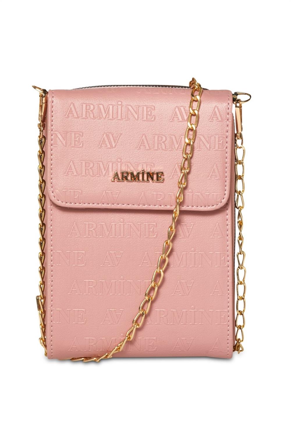 Armine Outlet Gül Kurusu Lazer Çanta 266
