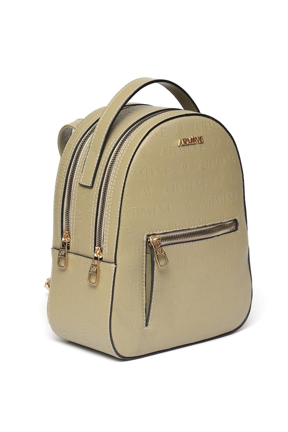 Armine Outlet Haki Lazer Baskılı Çanta 337