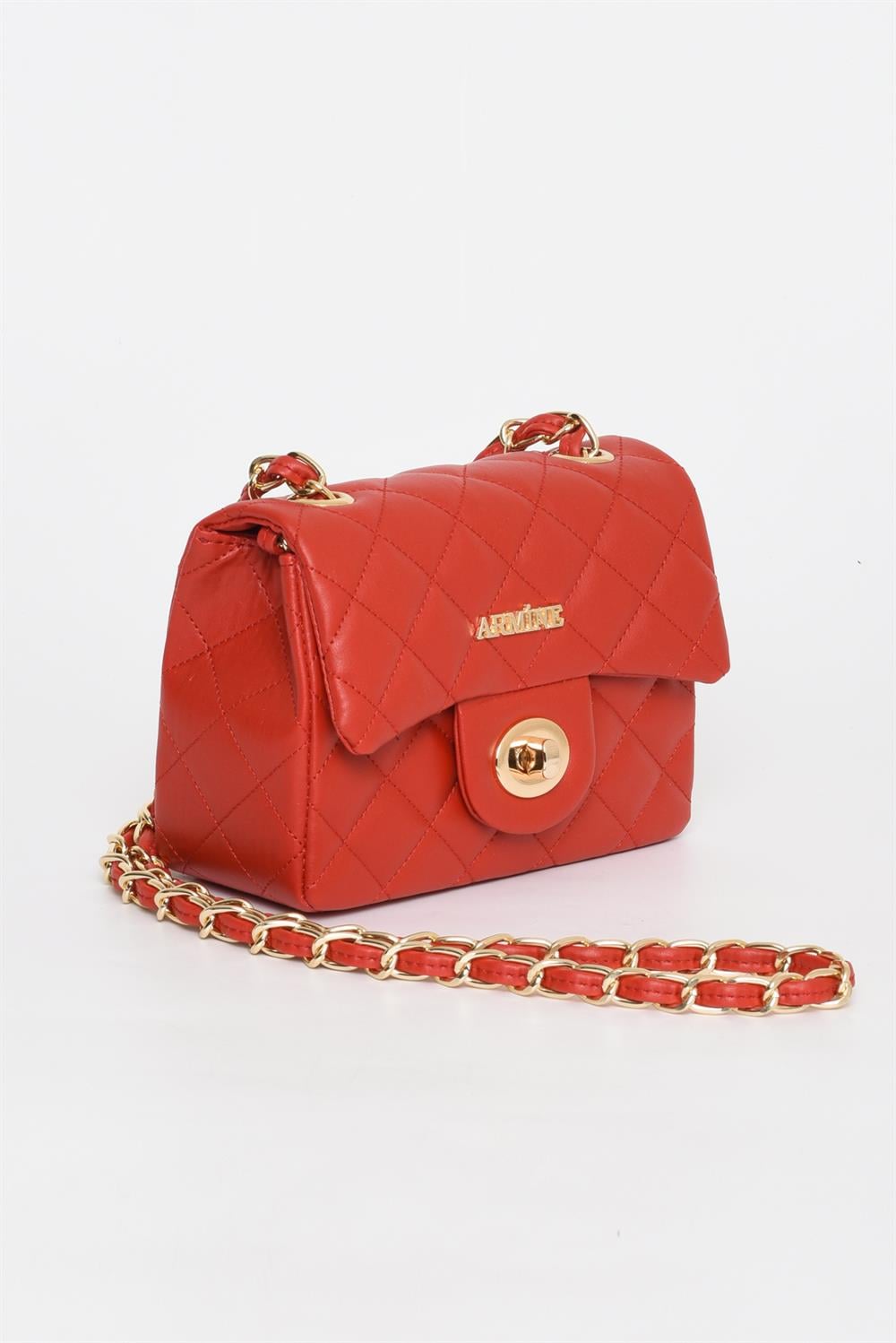 Armine Outlet Kırmızı Kapitone Çanta 309