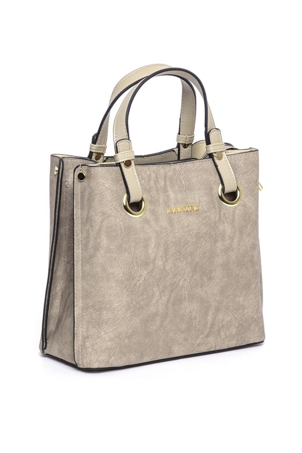 Armine Outlet Vizon Nubuk Çanta 247
