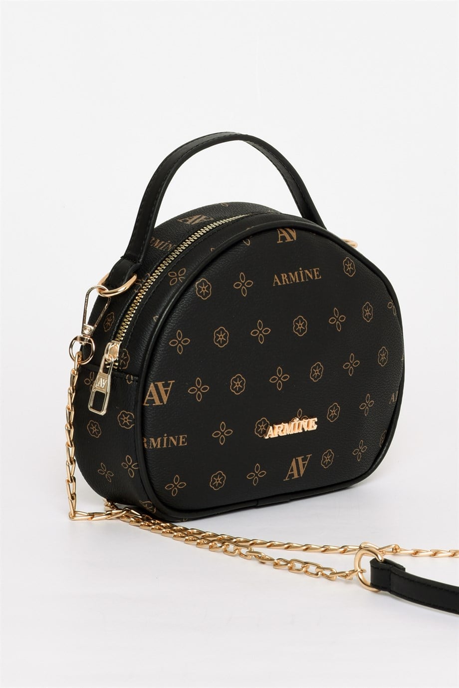 Armine Siyah Baskılı Çanta 306