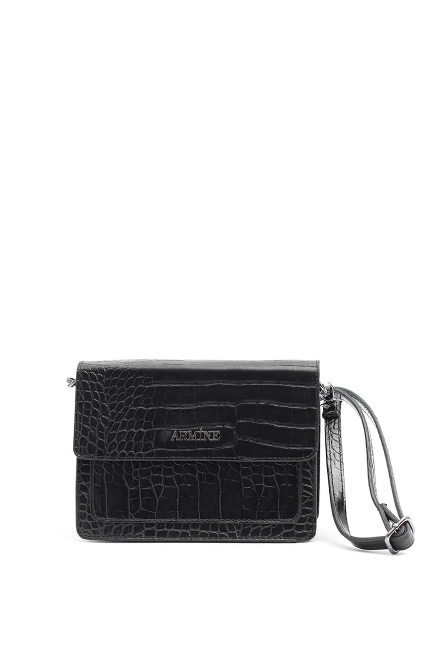 Armine Siyah Croco Çanta 299