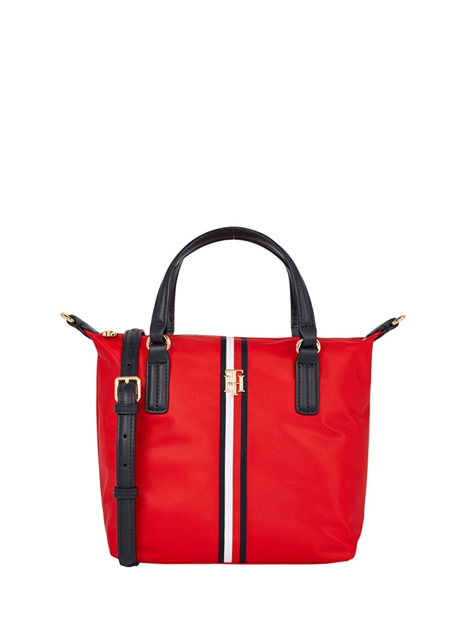 Tommy Hilfiger Kırmızı Kadın Tote Çanta