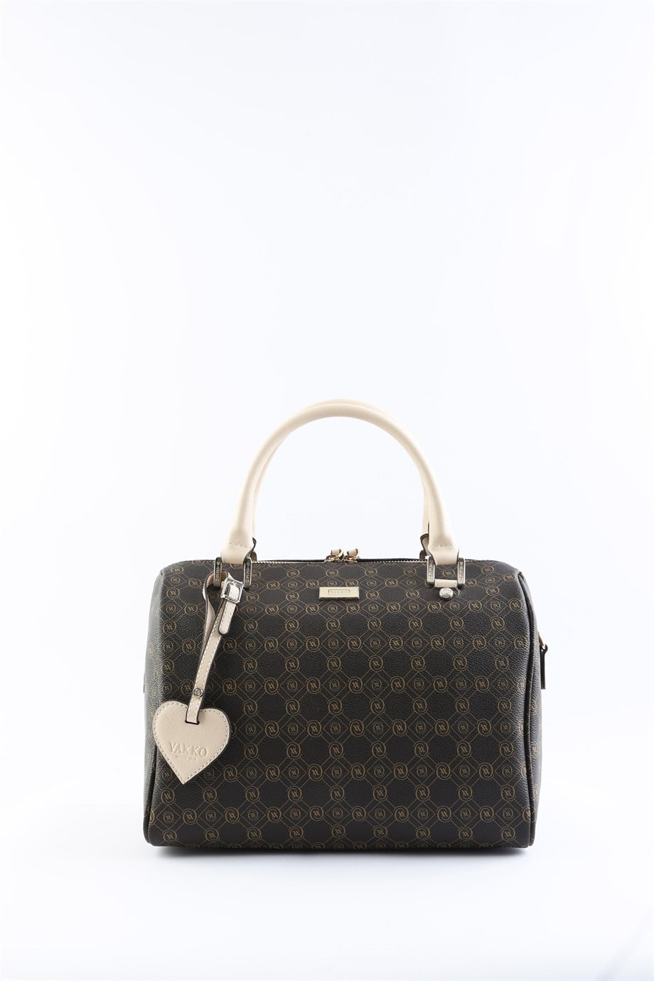 Vakko Monogram Kahverengi Speedy El Çantası