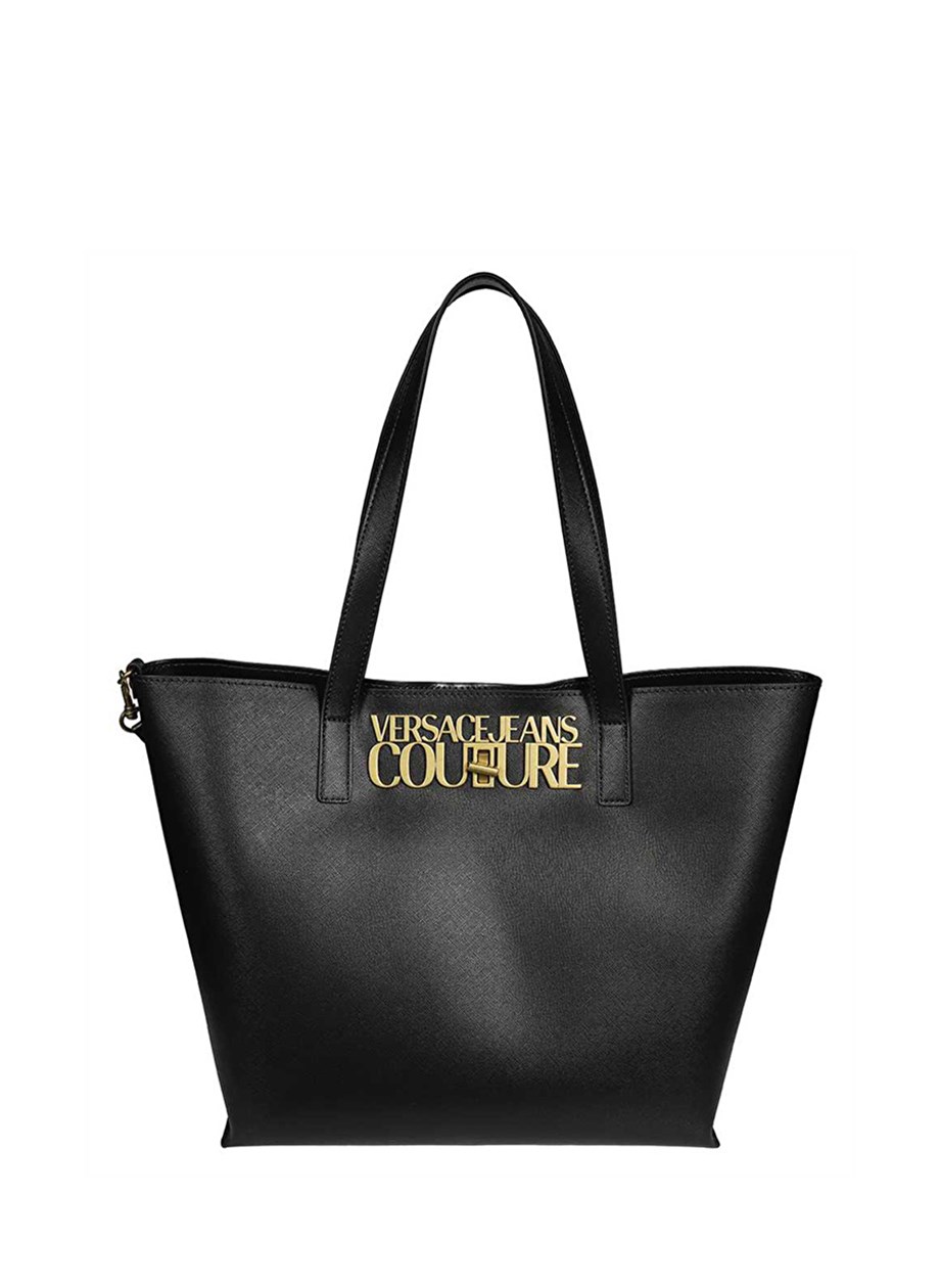 Versace Jeans Siyah Kadın Kilitli Omuz Çantası