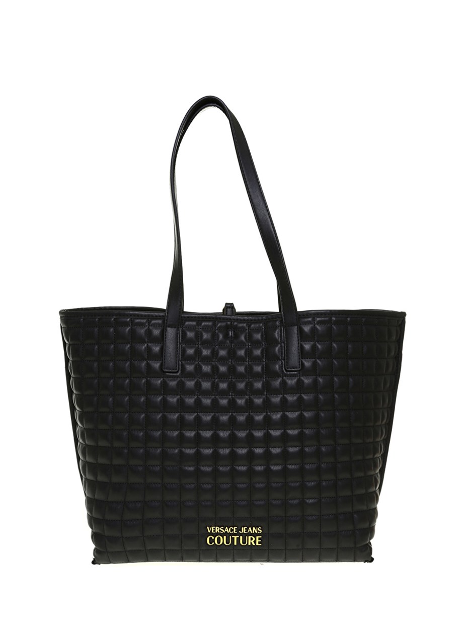 Versace Jeans Siyah Kadın Shopper Çanta