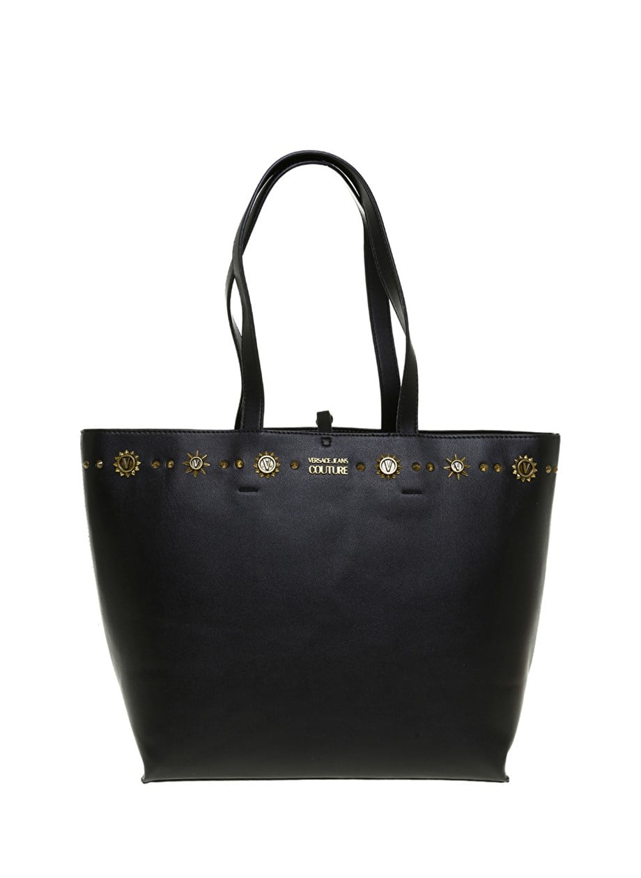 Versace Jeans Siyah Kadın Shopper Çanta