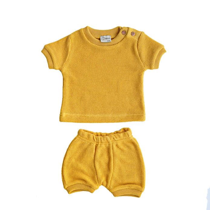 Baboo Yazlık Bebek Tshirt Şort Takım
