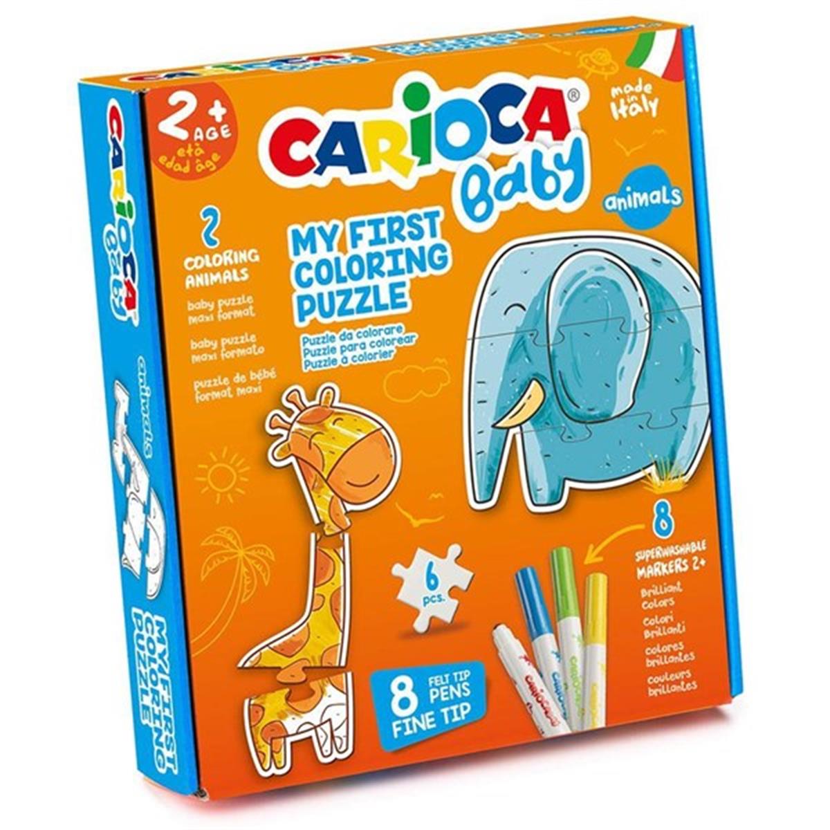 Carioca Baby Coloring Boyanabilir Yapboz Hayvanlar